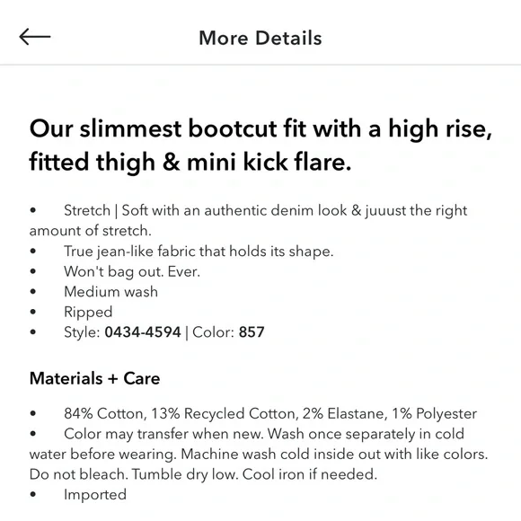 AE Stretch High-Waisted Skinny Kick Jean - Picture 6 of 6